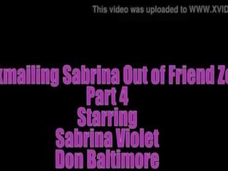 Blackmailing Sabrina Out companion Zone Pt4