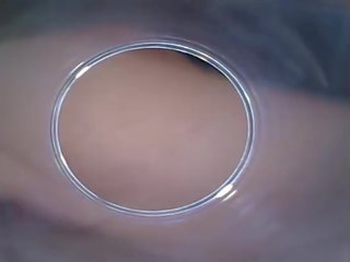 Solo Petite lassie Close up Puts Endoscope on Nipples uses Camera as Dildo