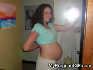 Real stupendous jovem grávida preggo gfs!